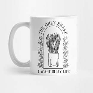 Snake Plant Arch Design Mug